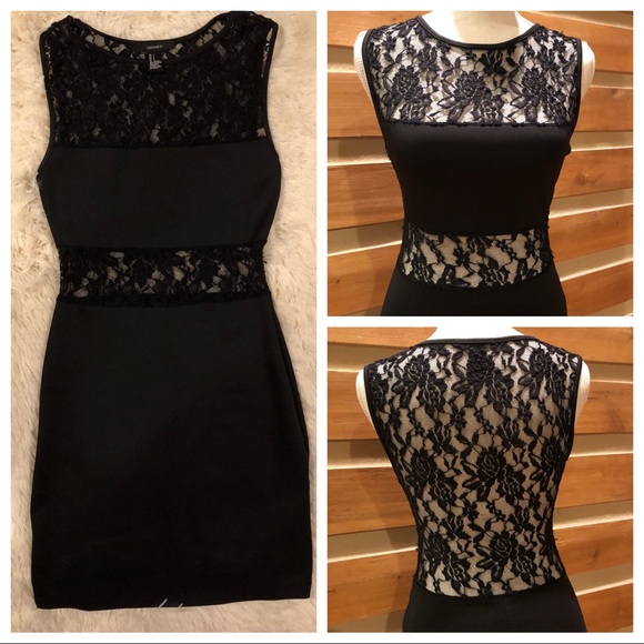 Forever 21 Dresses & Skirts - Forever 21 Sexy Black Fitted Dress